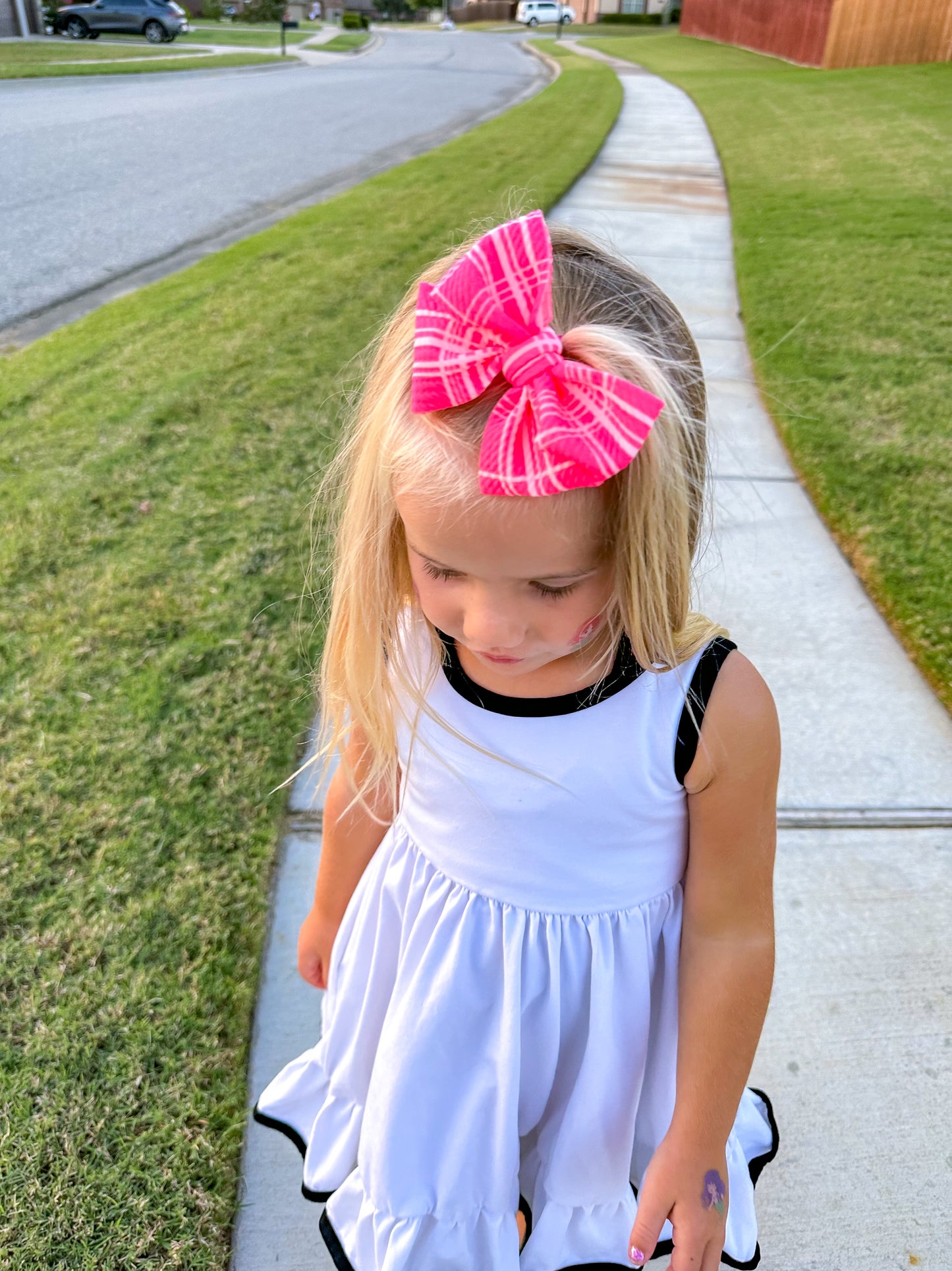 Barbie Plaid Pinwheel