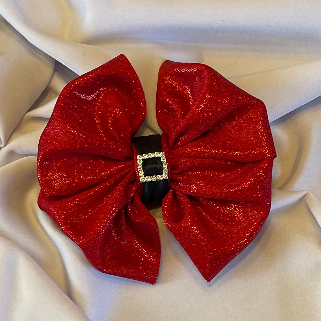Santa Baby Messy Bows