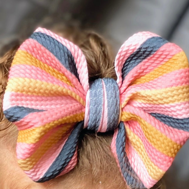 Dixie Stripe Bows