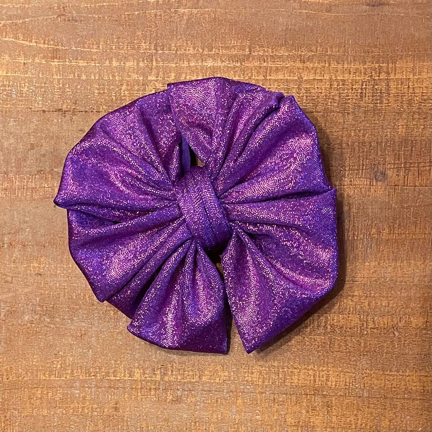 Purple Holo Messy Bows