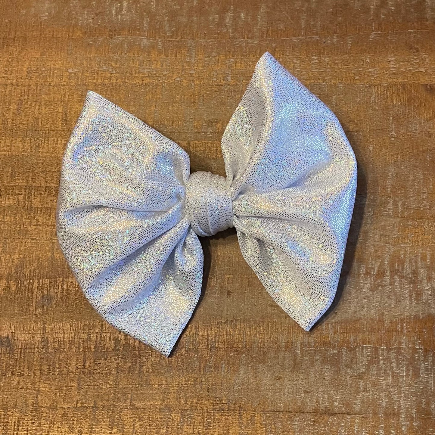 Silver Holo Bows