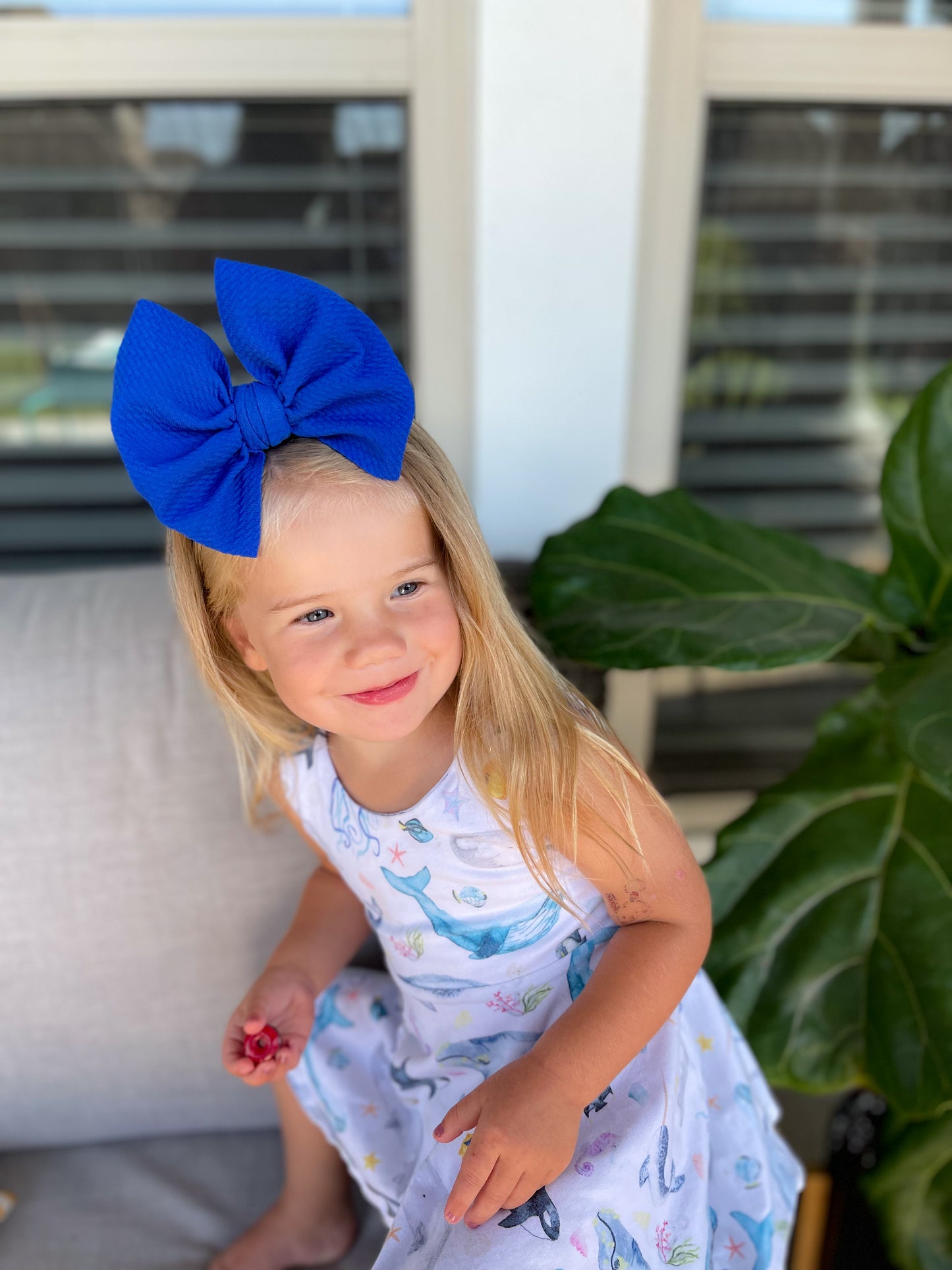 Imperial Blue Bows