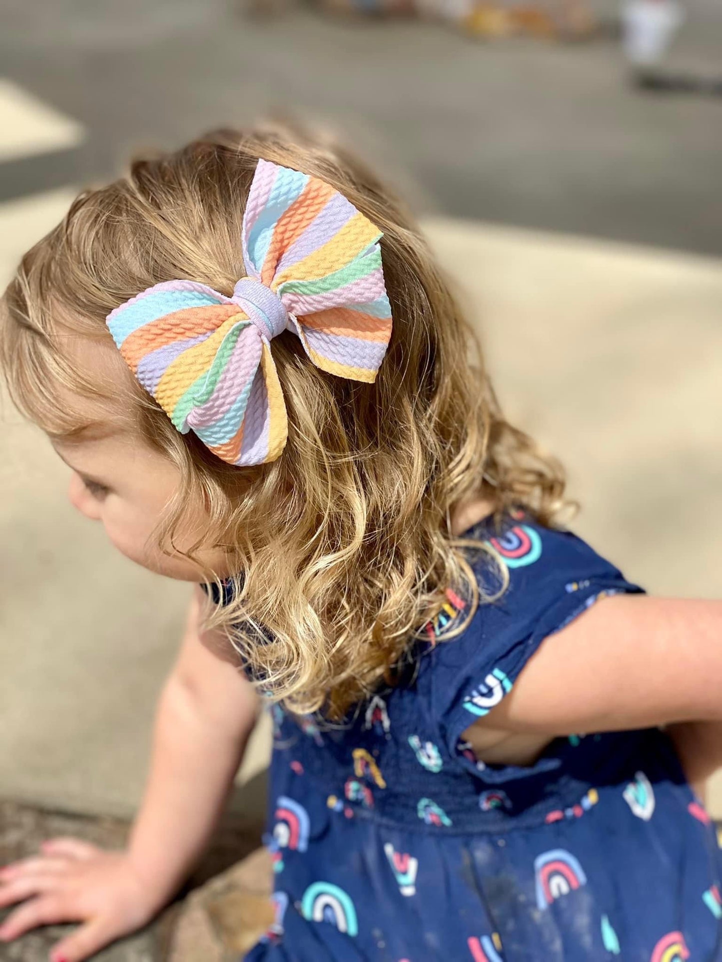 Jenni Stripes Pinwheel