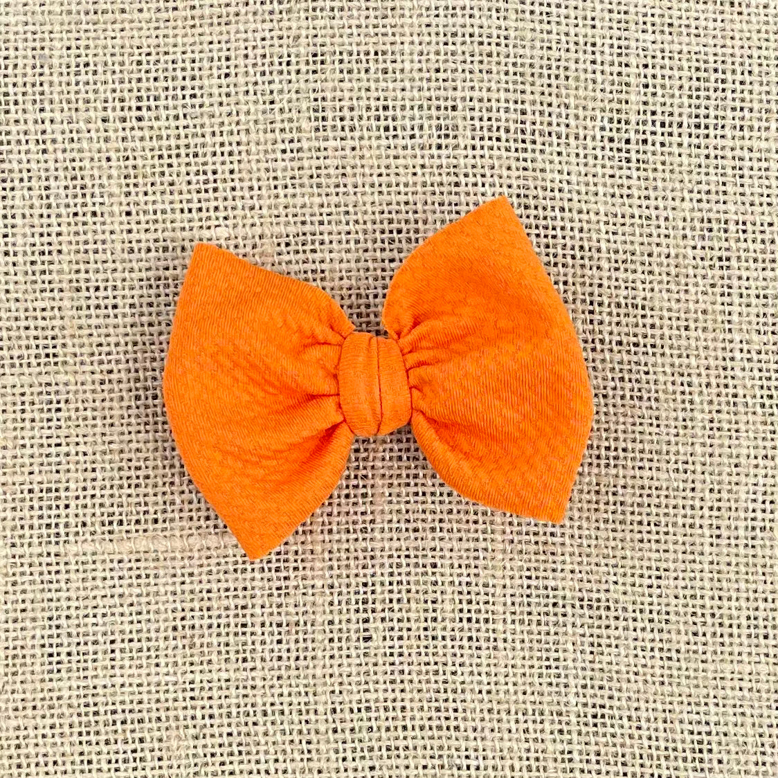 Pumpkin Orange Bows