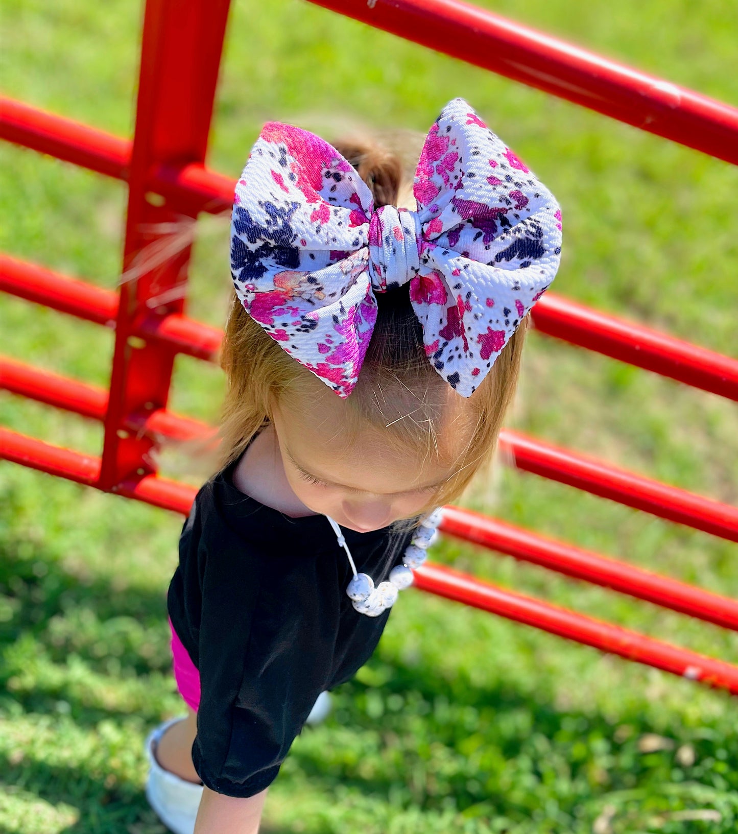 Cowhide Barbie Bows