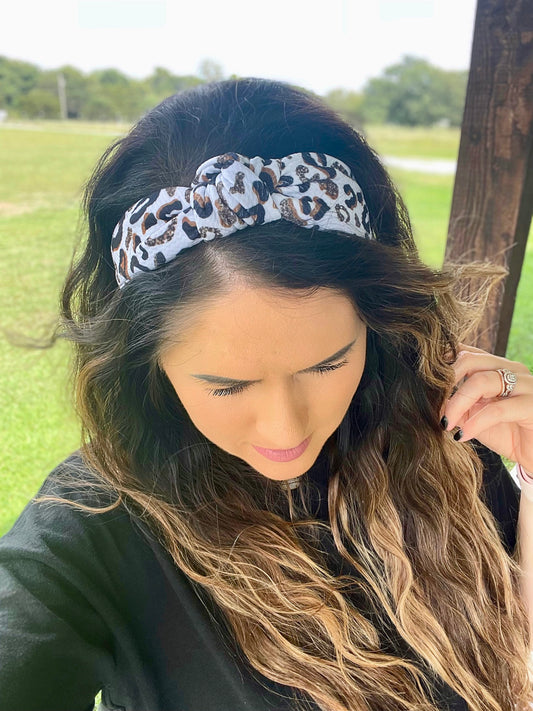 Candice Leopard Headband