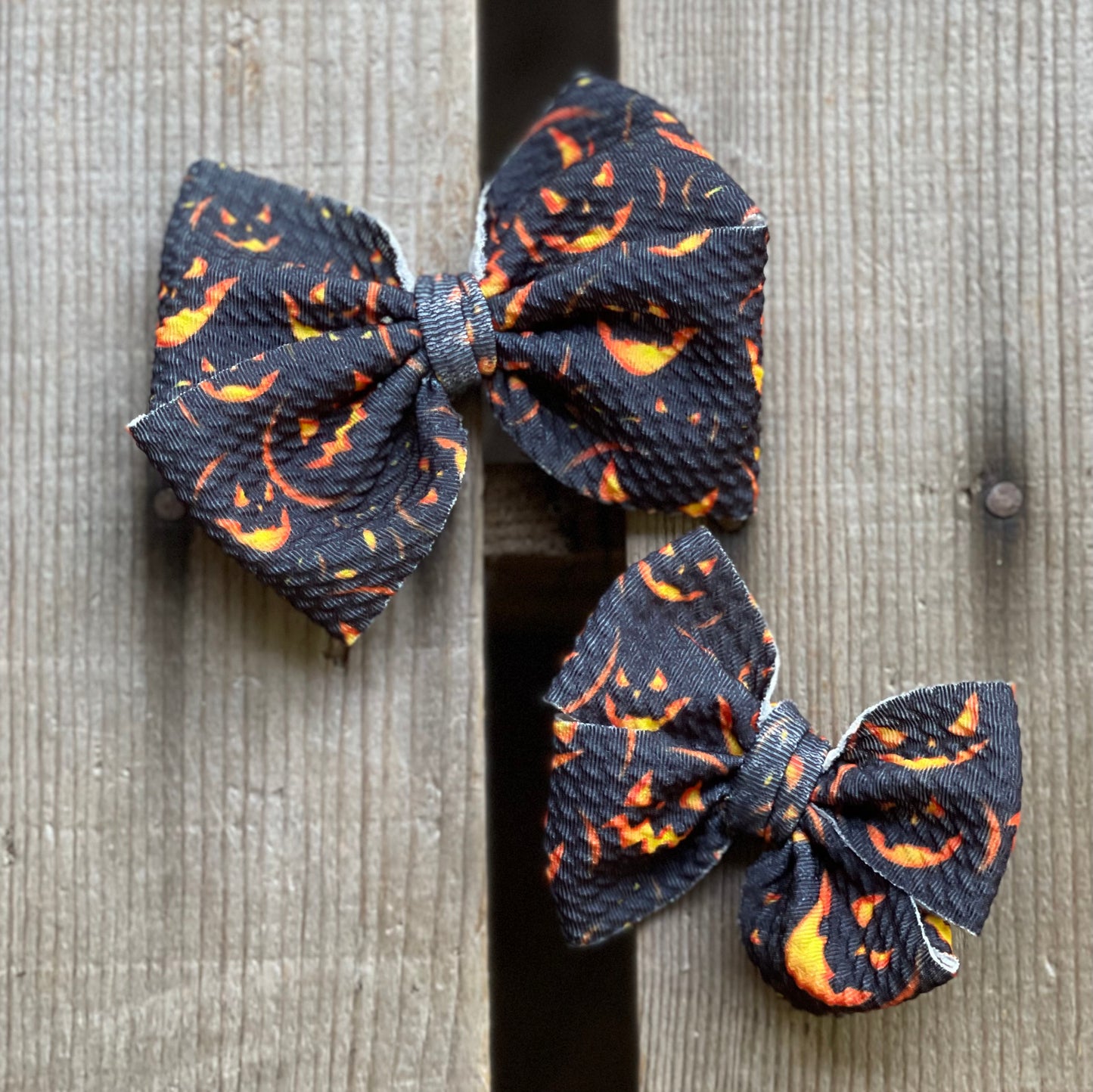 Jack-O-Lantern Pinwheel