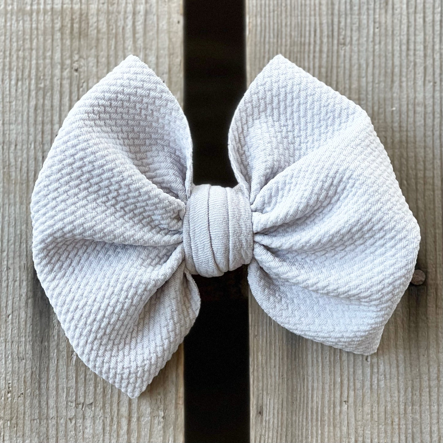 Light Grey Bows