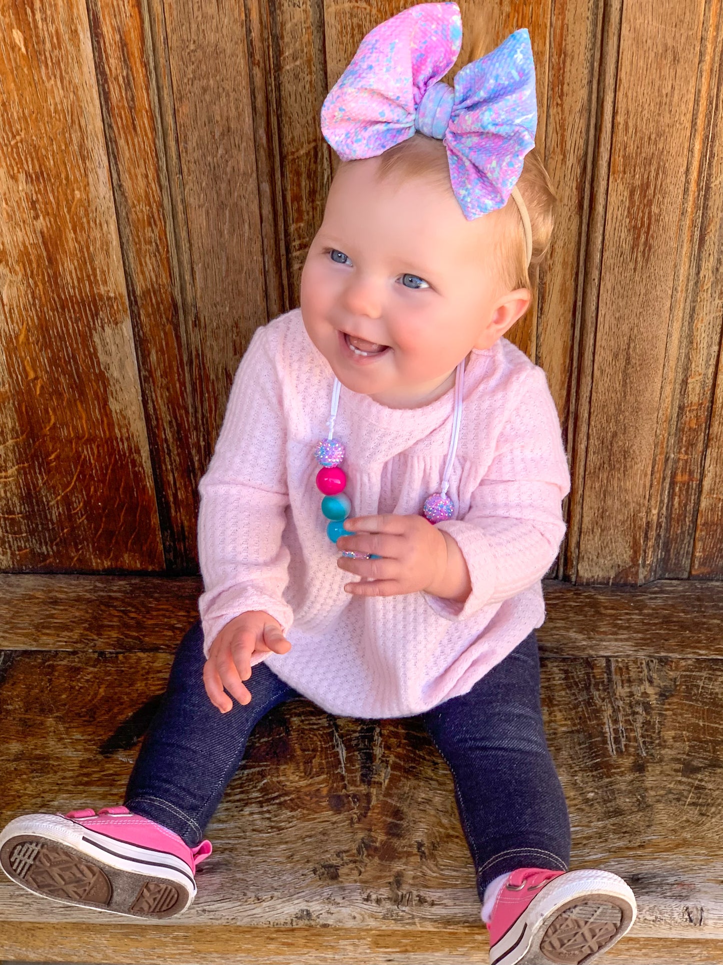Paint Splatter Bows