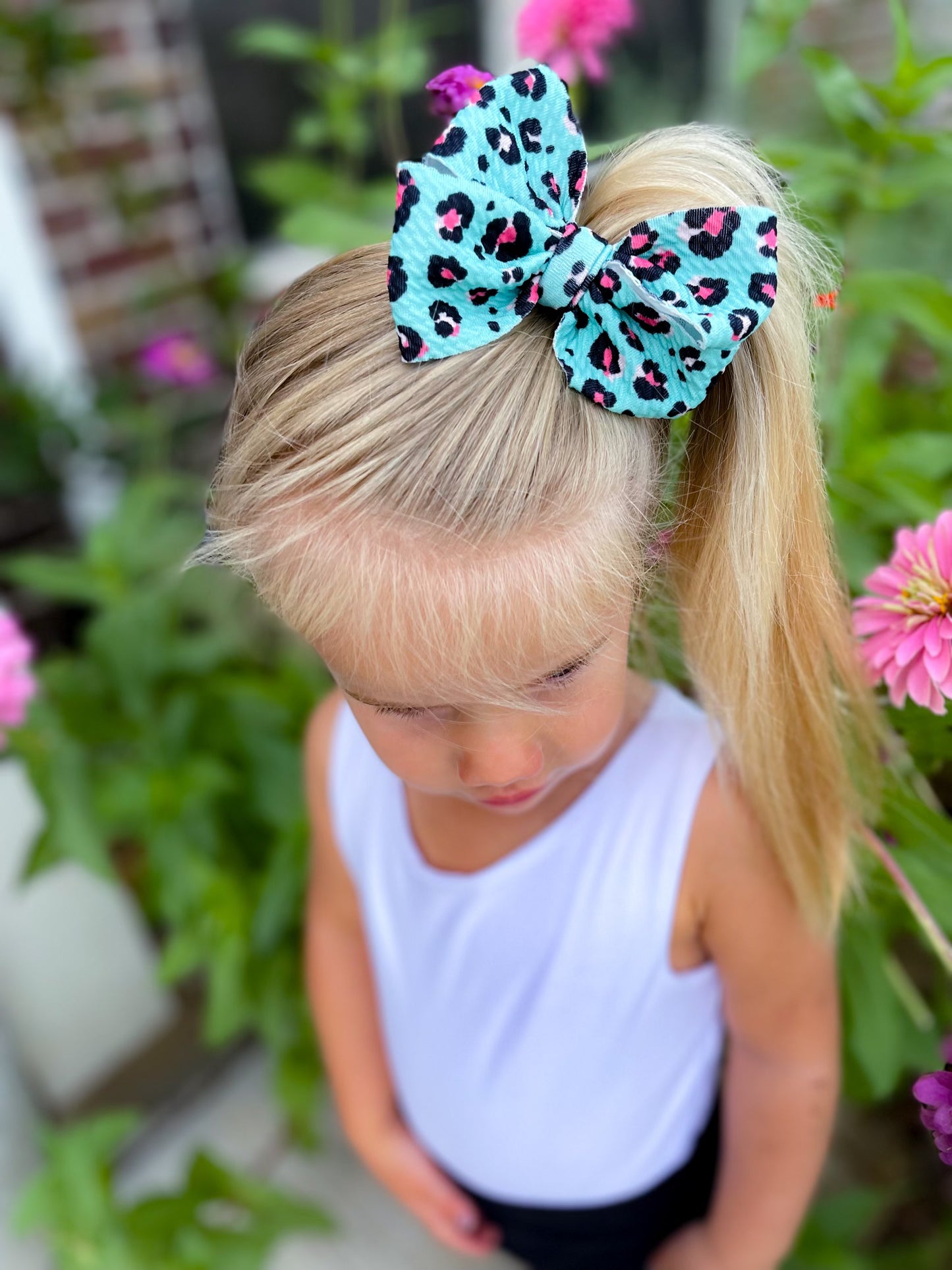 Holly Leopard Pinwheel