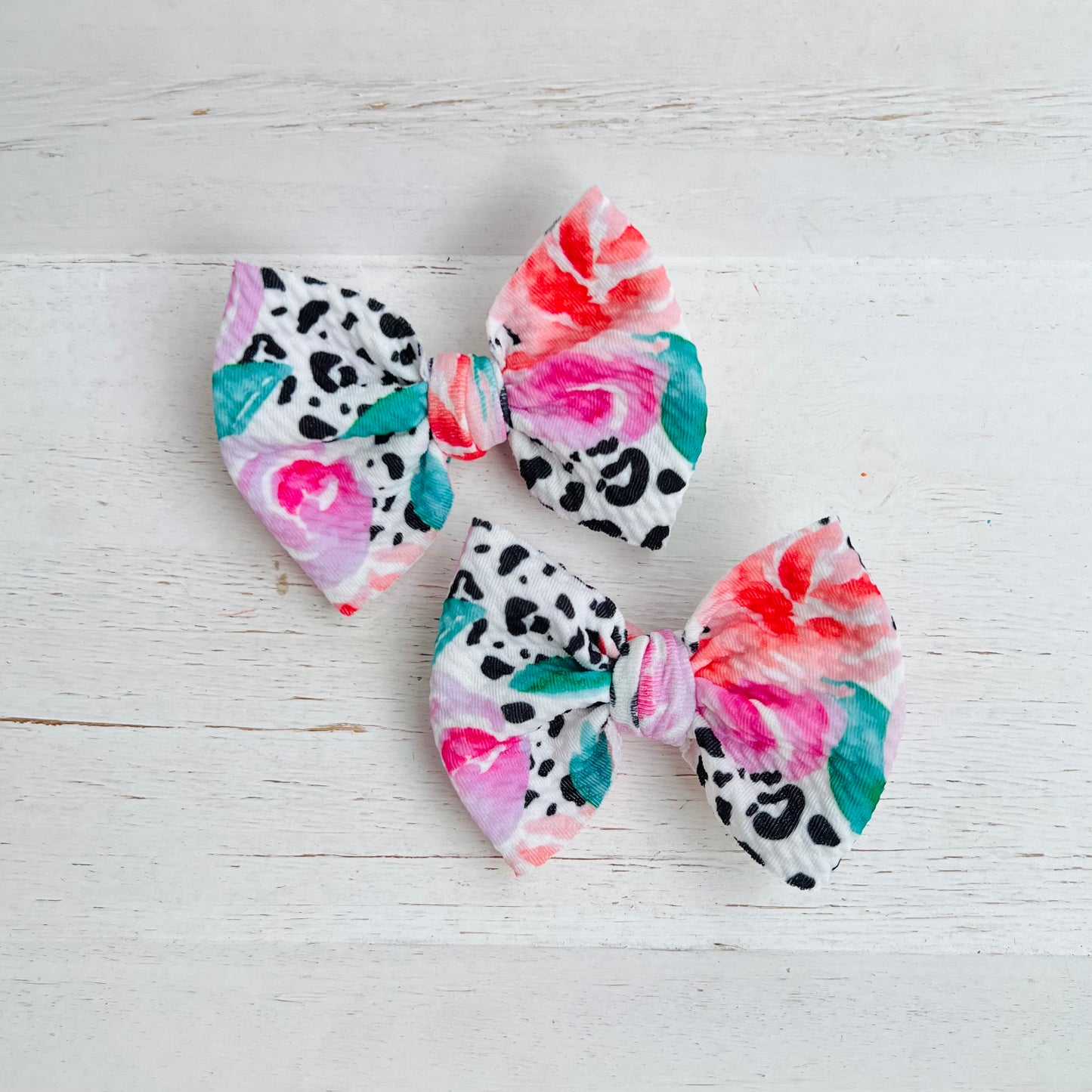 Morgan Leopard Floral Piggies