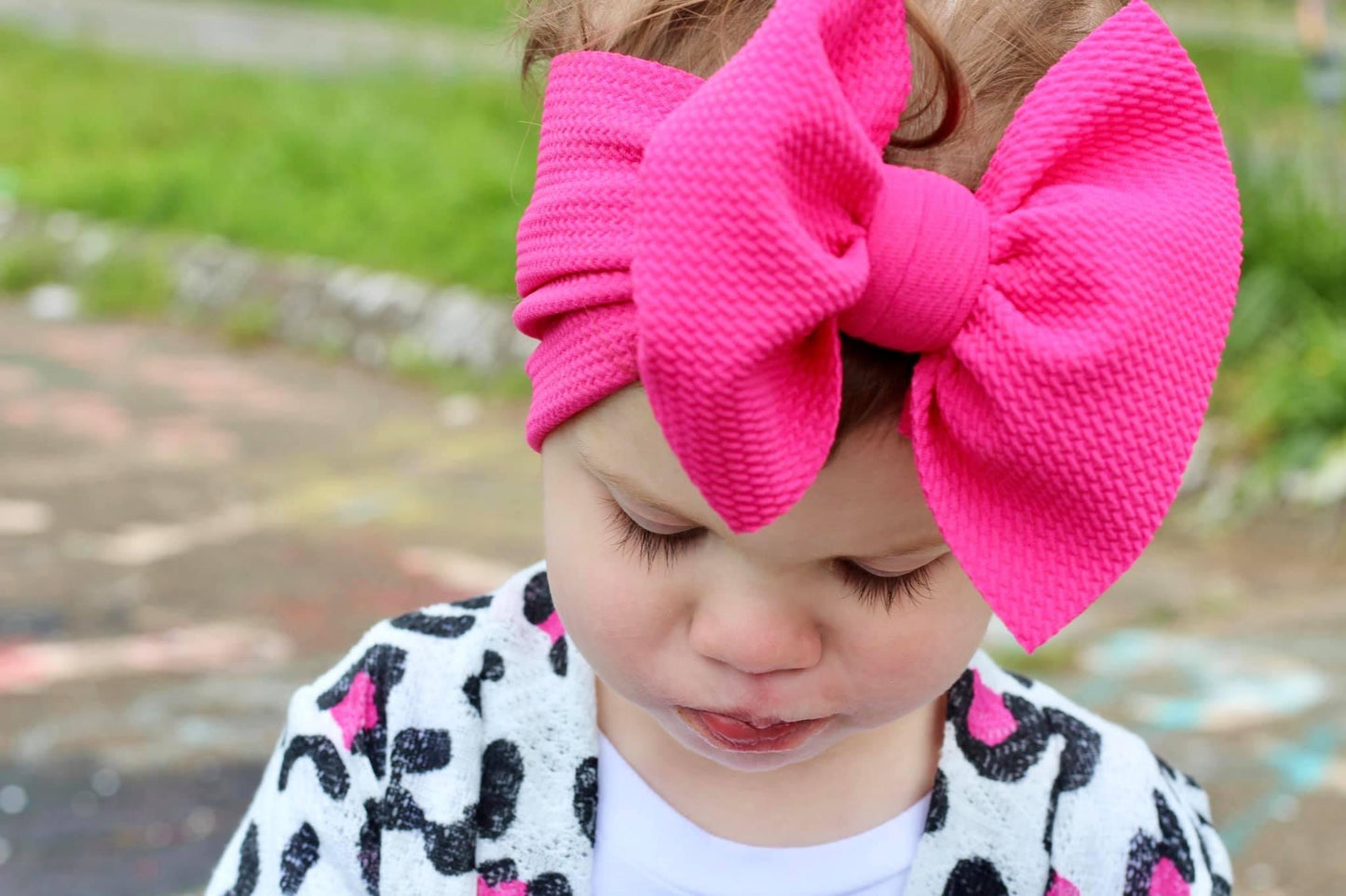 Hot Pink Headwrap
