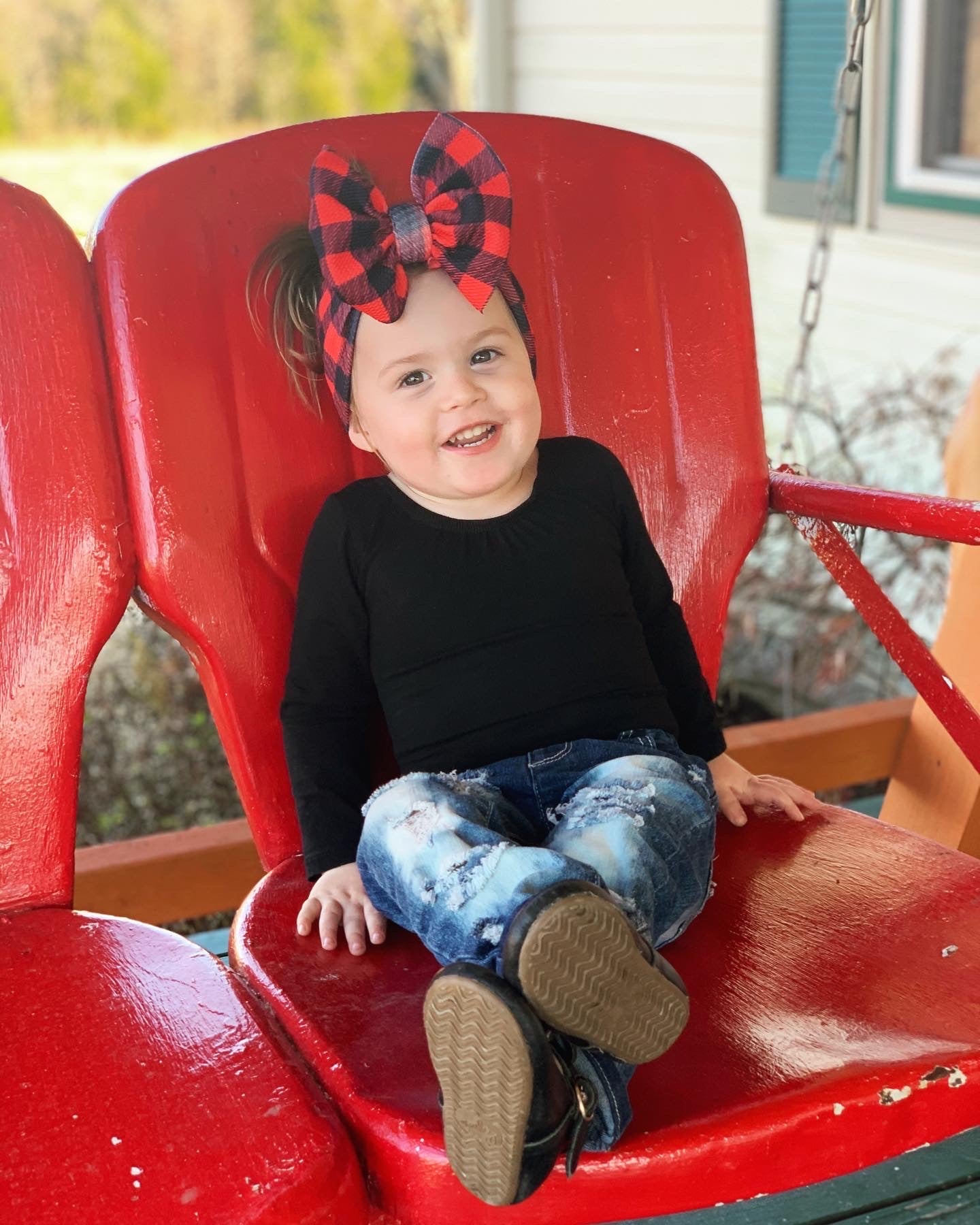 Red Buffalo Headwrap