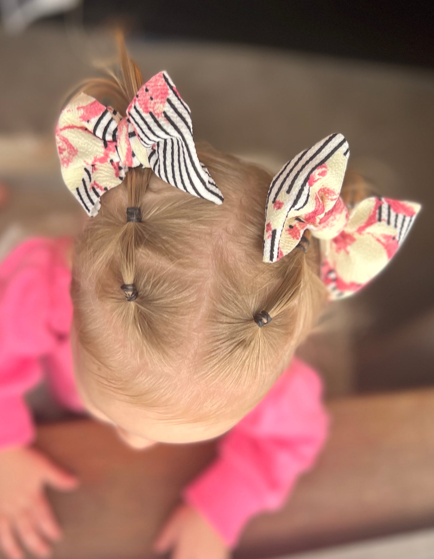 Striped Floral Piggies