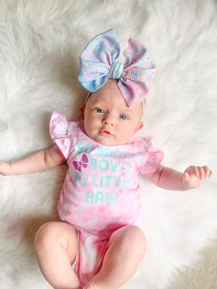 Paint Splatter Bows