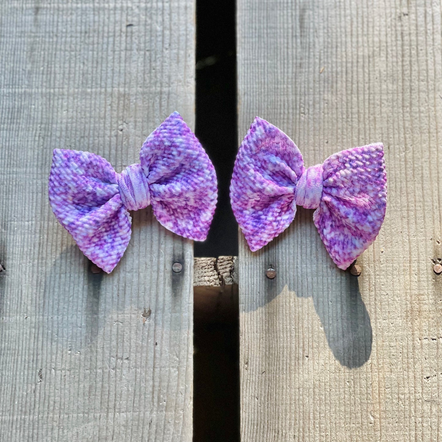 Purple Sparkle Piggies