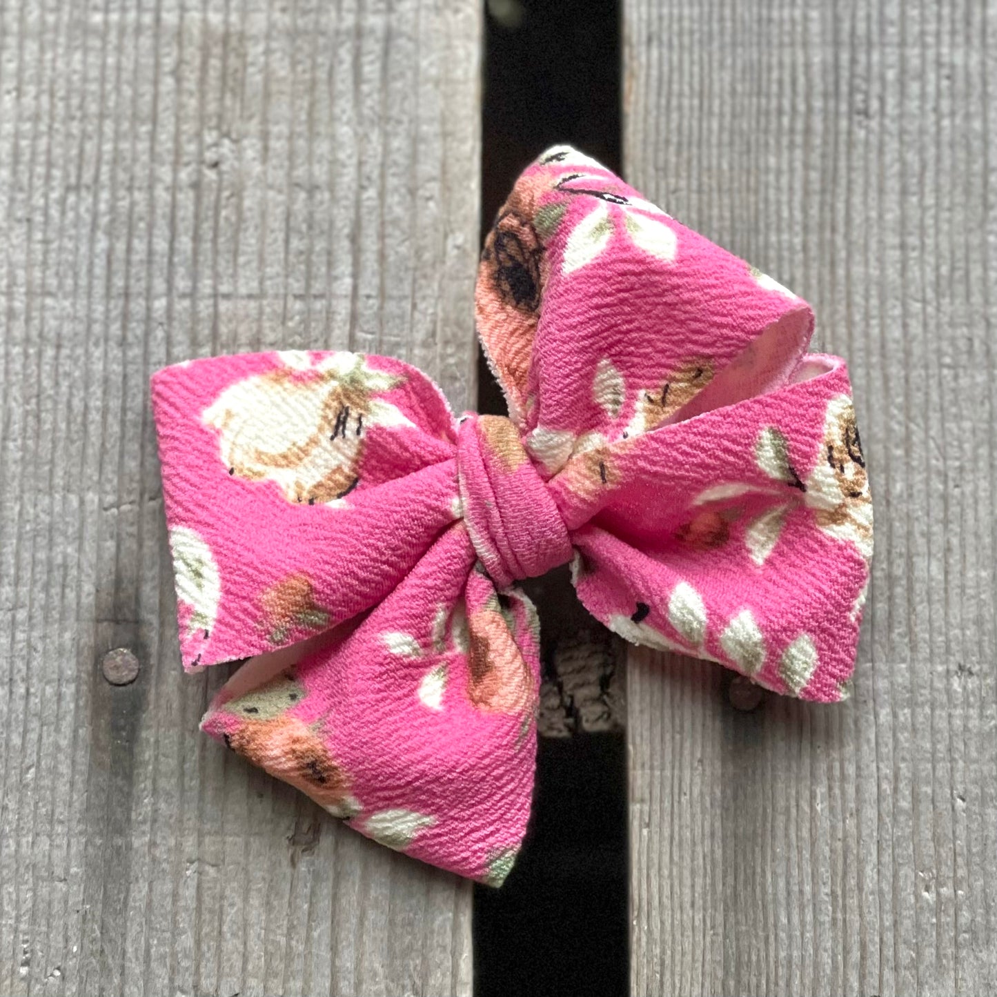 Dusty Pink Rose Pinwheel