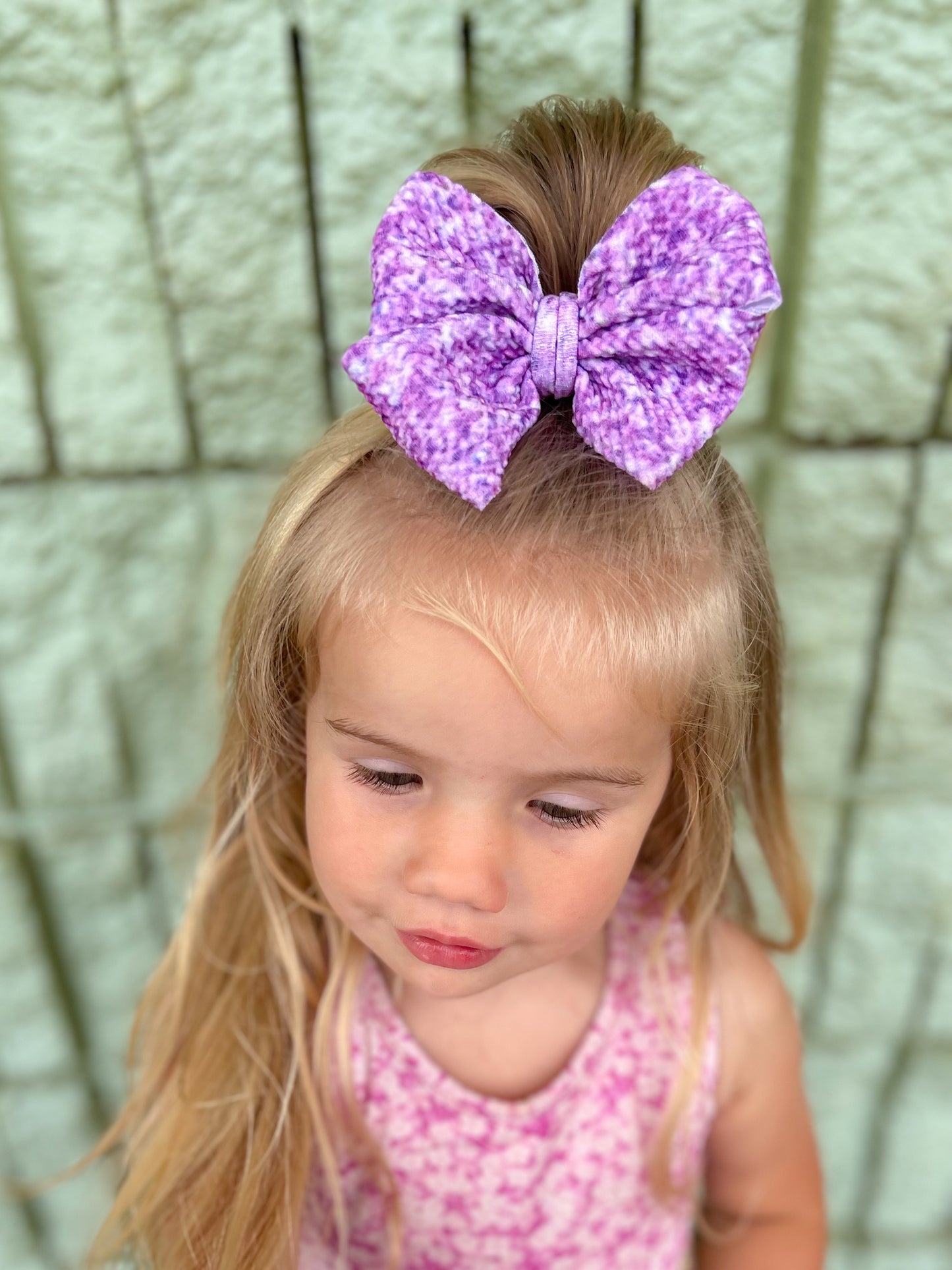 Purple Sparkles Pinwheel