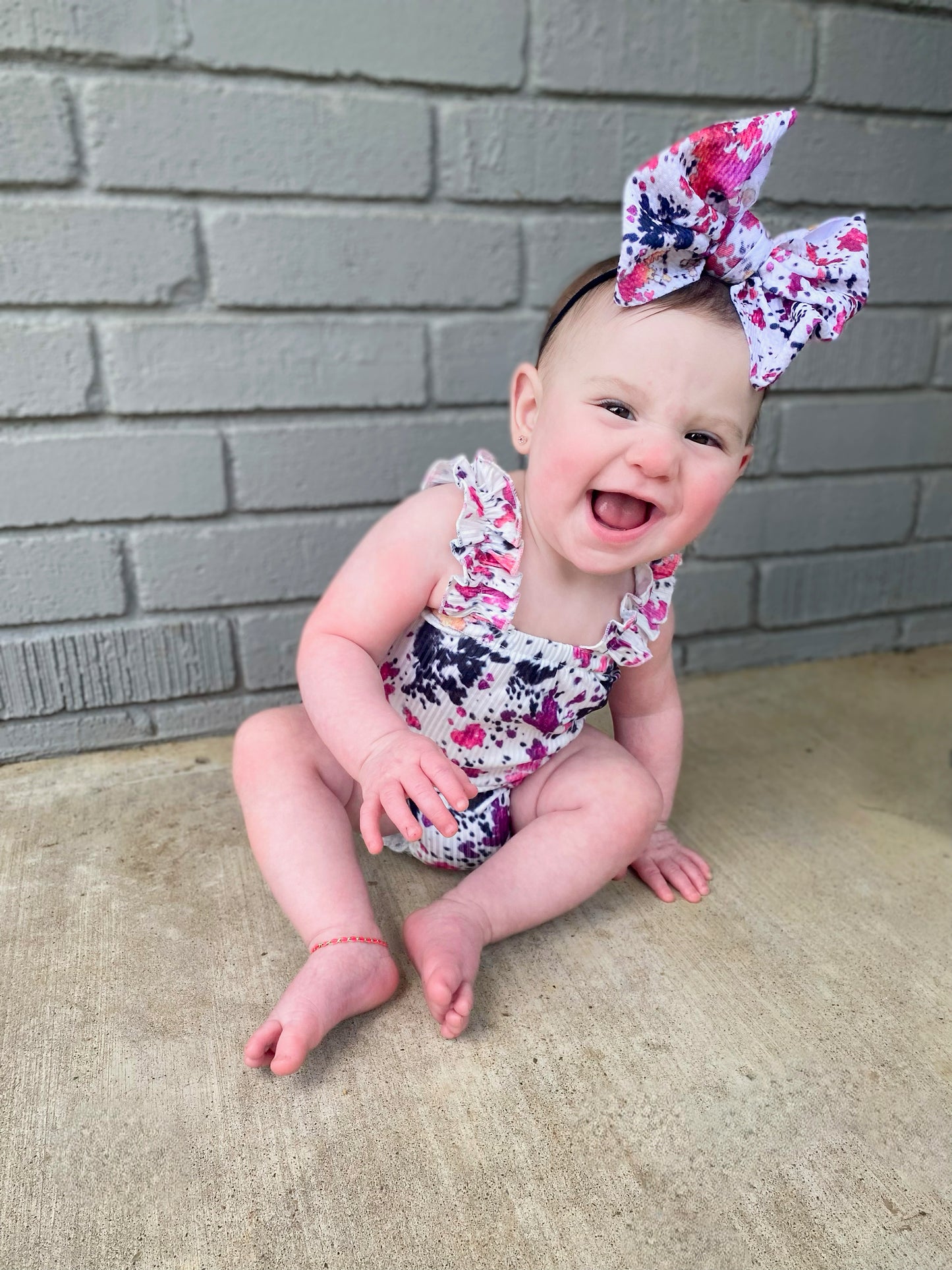Cowhide Barbie Bows