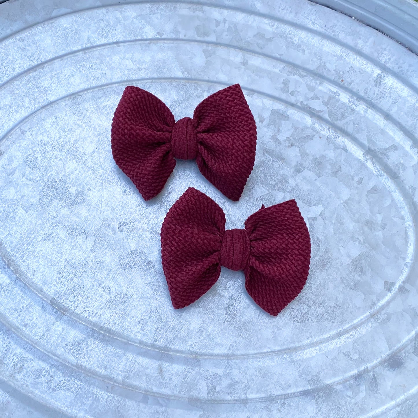 Maroon Piggies