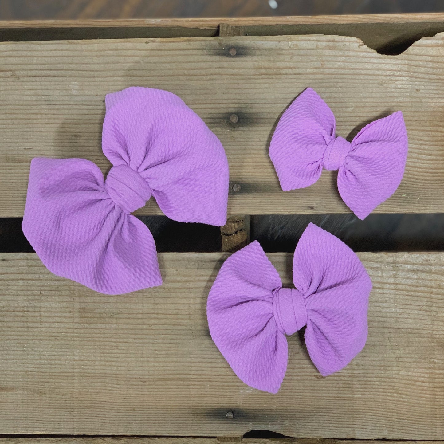Lilac Bows
