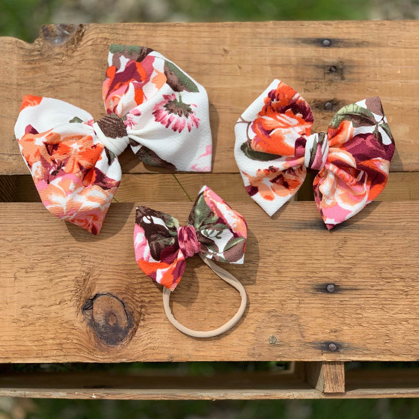 Cooper Floral Bows