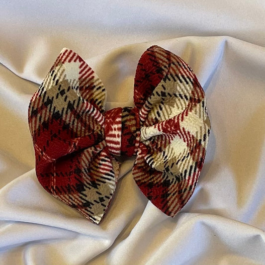 Christmas Plaid Bows