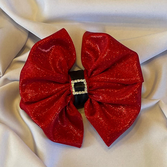 Santa Baby Messy Bows