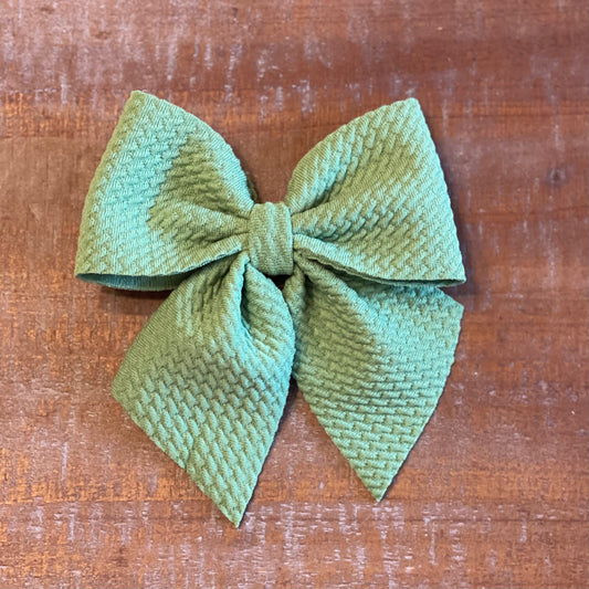 Green Pasture Sailor Bow