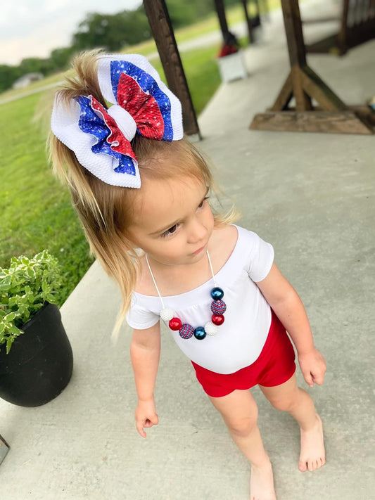 Red, White, & Blue Layered