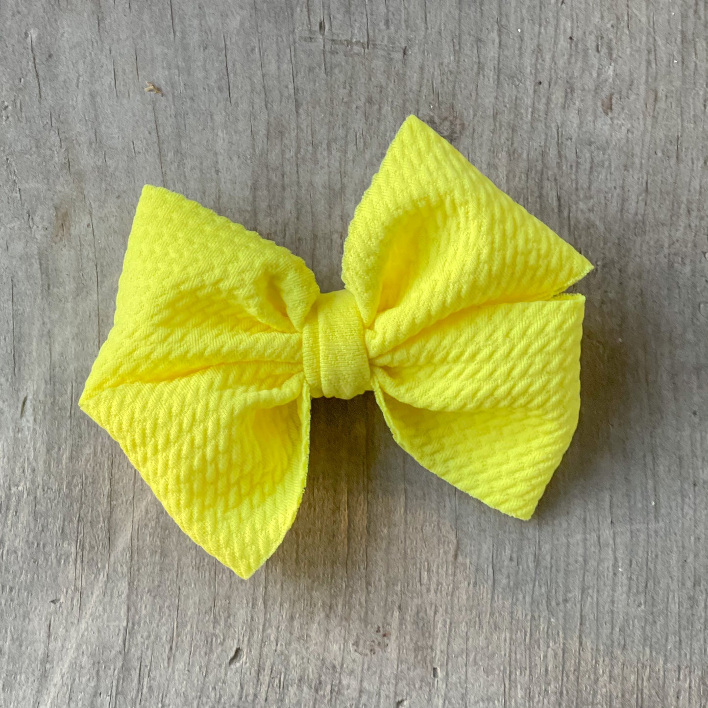 Lemon Yellow Pinwheel