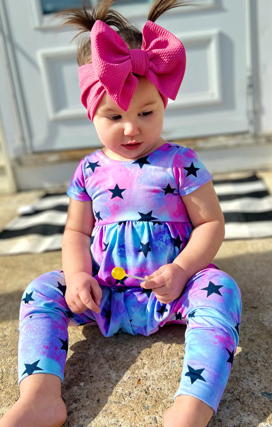 Pink Shimmer Headwrap