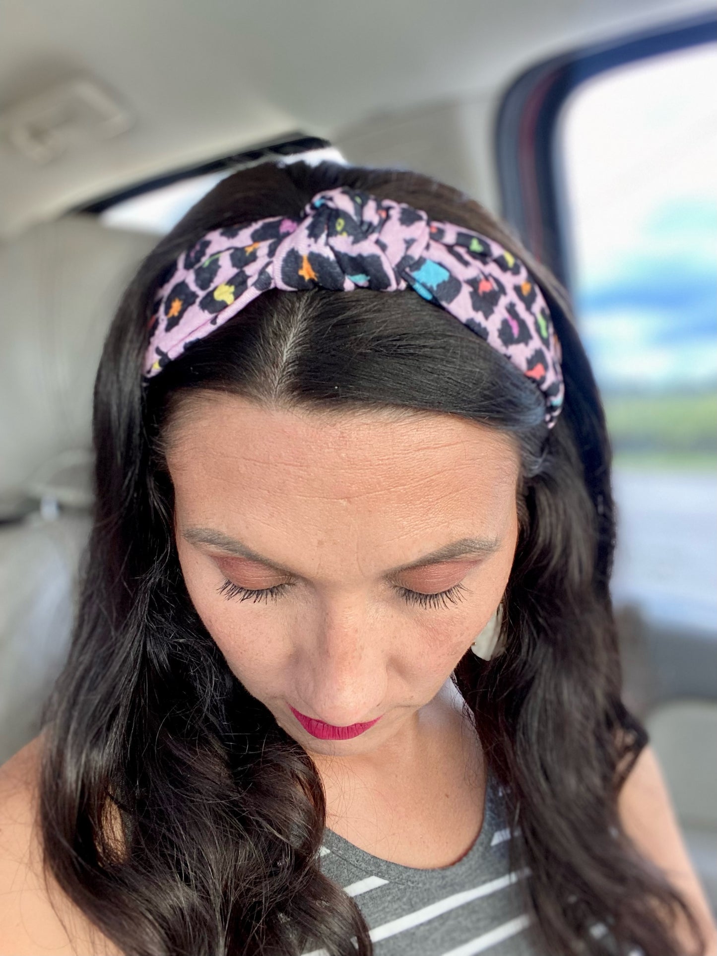 Emily Leopard Headband