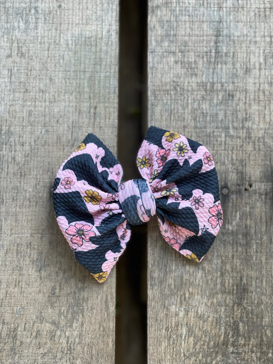 Floral Bats Bows