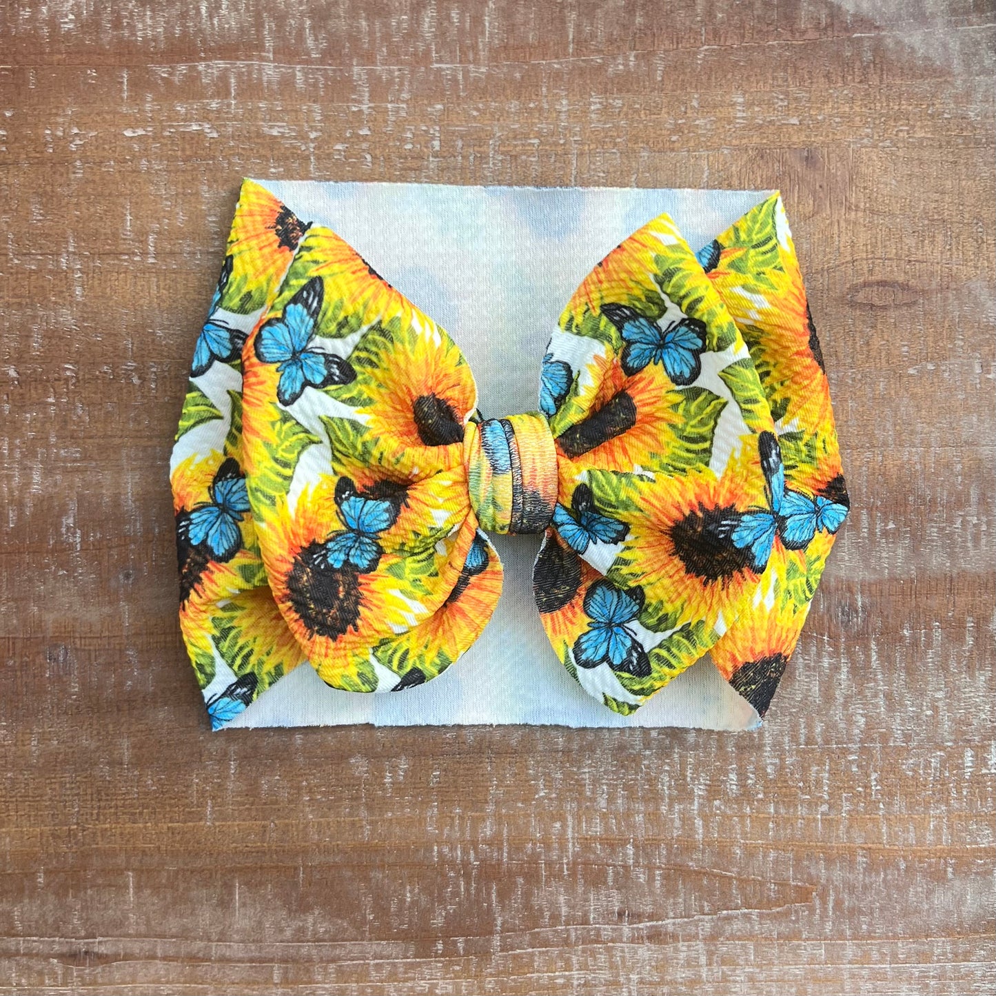 Butterflies for Bri and Abbie Headwrap