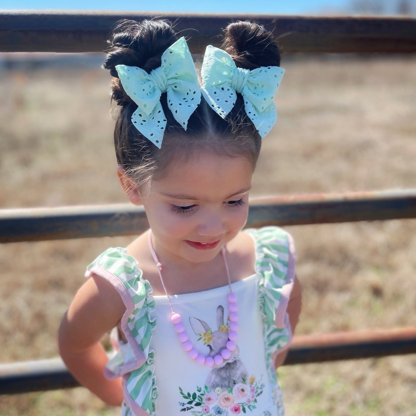 Eyelet Small Sailor Bows