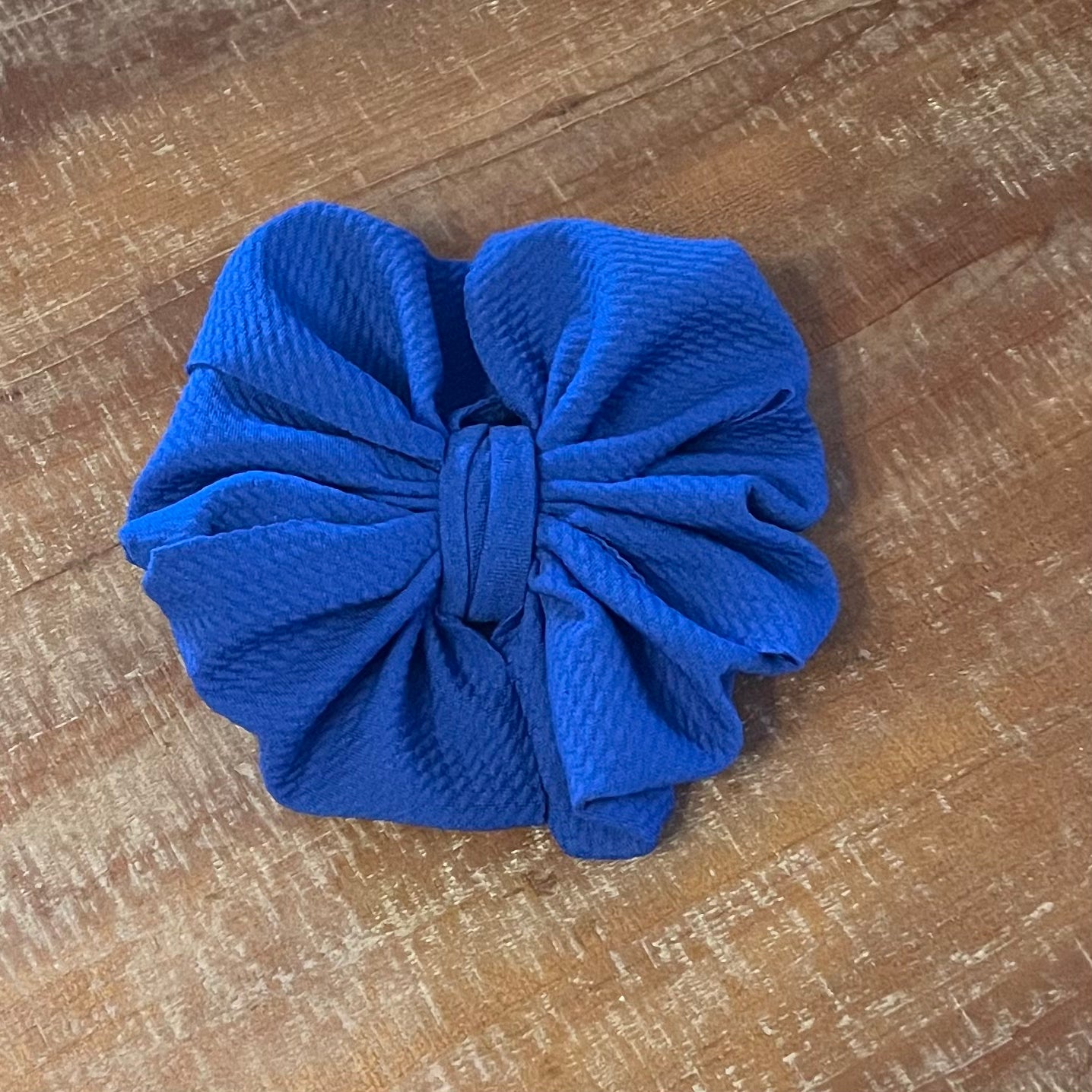 Imperial Blue Messy Bows