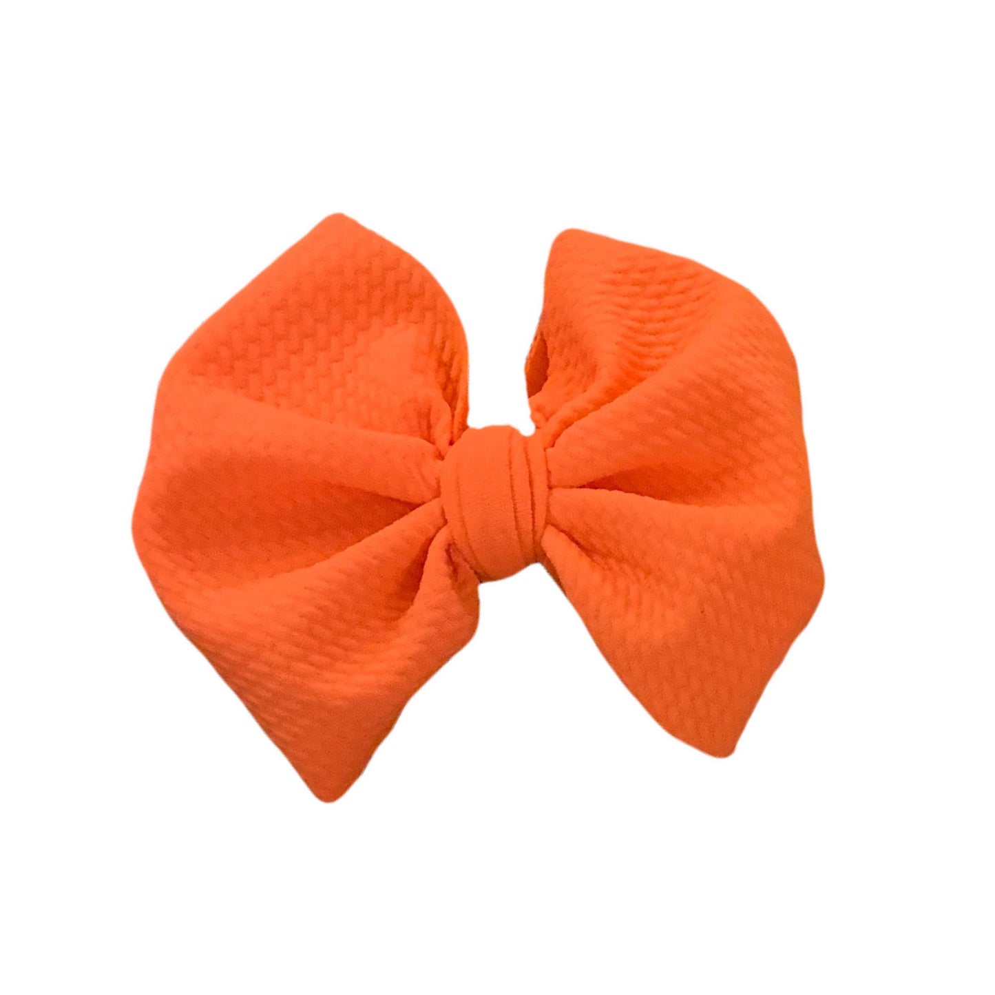 Neon Orange Bows