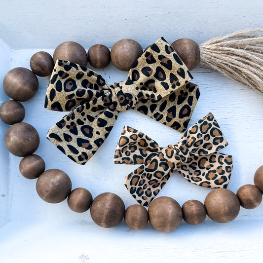 Leopard Dainty Bow Bundle