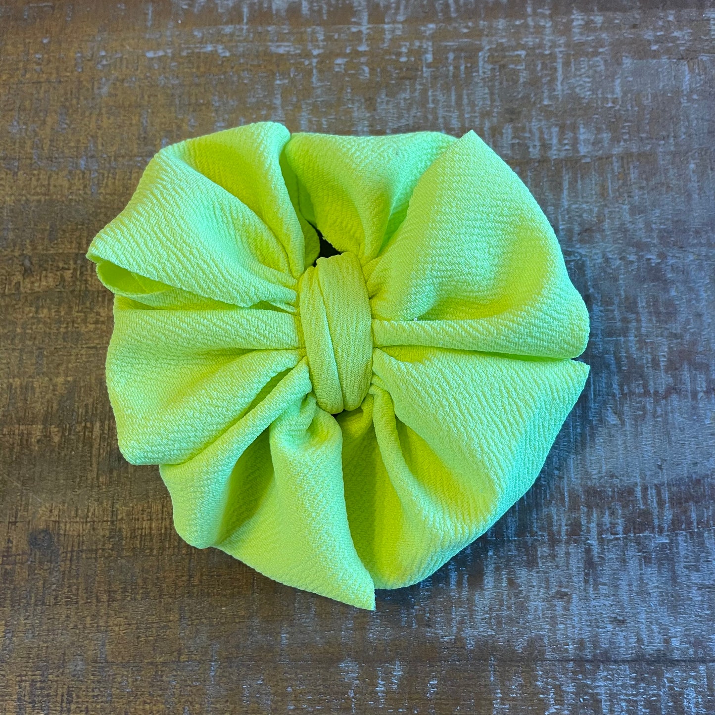 Lemon Lime Messy Bows